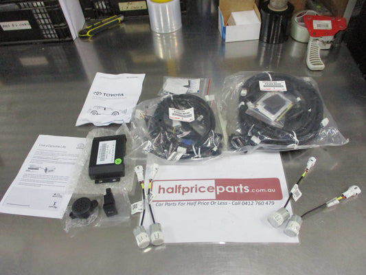 Toyota Hilux Genuine Front Park Assist Lower Bumper Cover (Glacier White) New Part