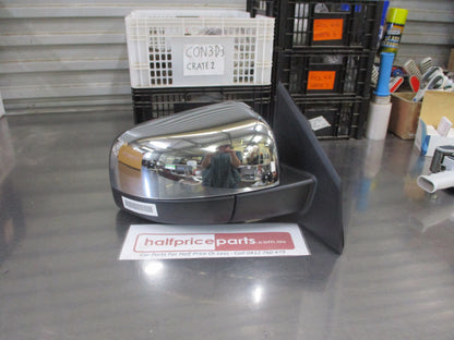 Mazda BT-50 UR/UP Genuine Chrome Right Hand Front Mirror Assembly New Part