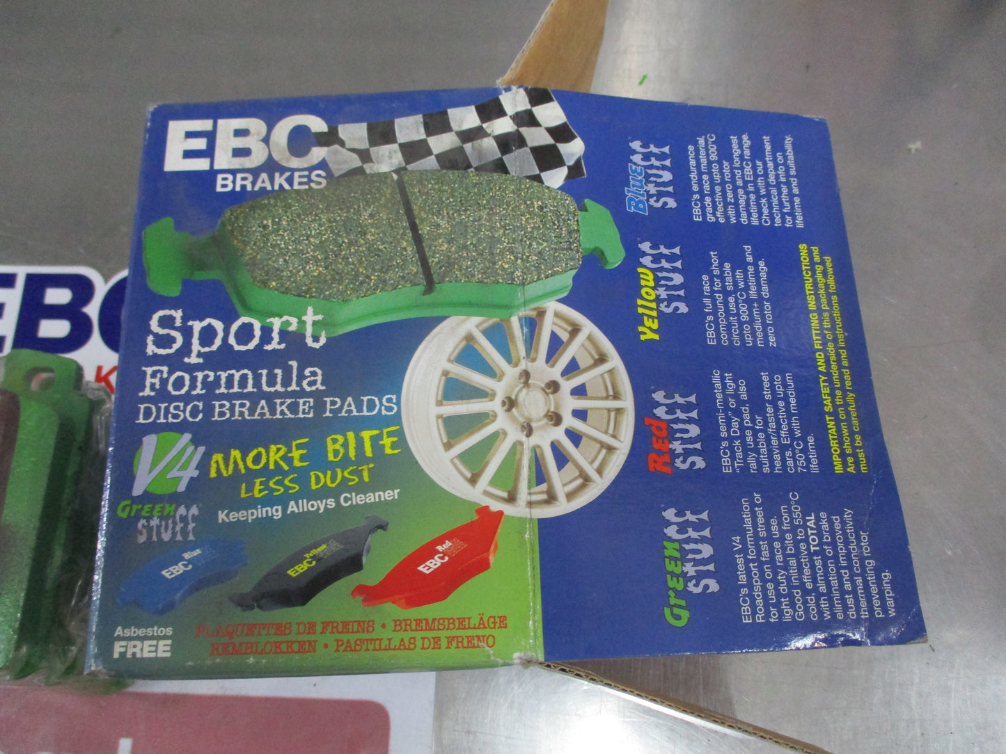 EBC Greenstuff Front Brake Pads Suits BMW 7&8 Series/Mercedes CL&S Class New Part