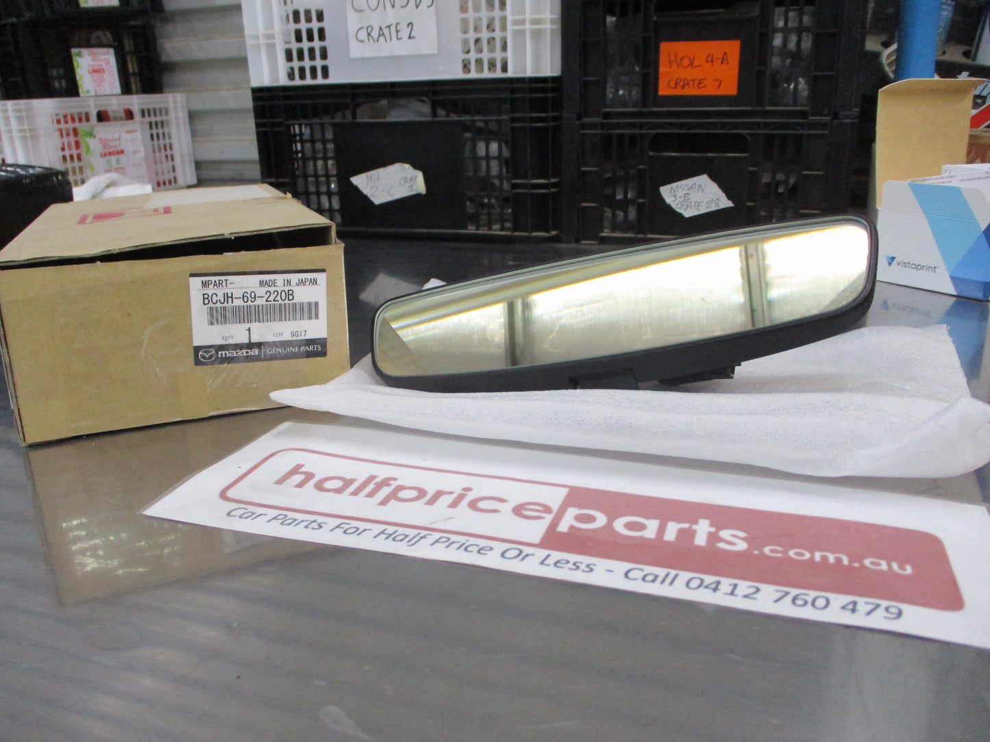Mazda 3/CX-30 Genuine Interior Windscreen Mirror Assembly New Part