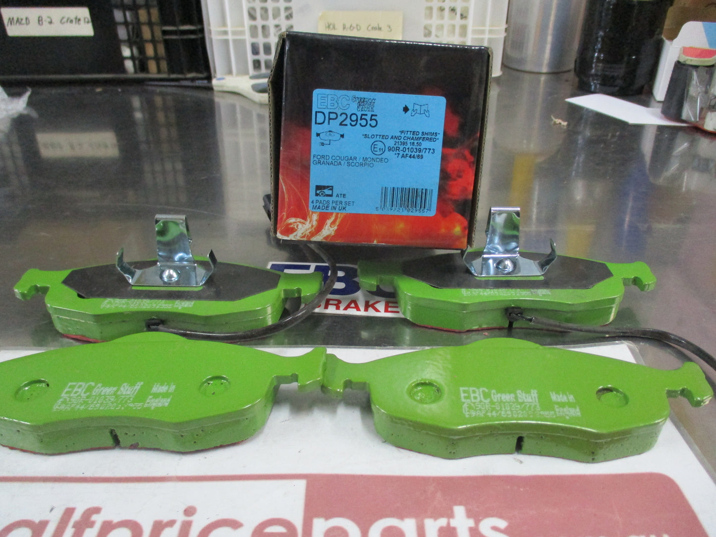 EBC Greenstuff 2000 Front Brake Pads Suits Ford Mondeo/Cougar/Scorpio New Part
