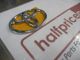 Toyota Starlet Genuine Rear Tail Gate Chrome Emblem New Part