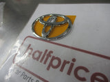 Toyota Starlet Genuine Rear Tail Gate Chrome Emblem New Part