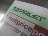 Toyota Starlet Genuine Rear Hatch Name Plate New Part