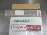 Toyota Starlet Genuine Rear Hatch Name Plate New Part