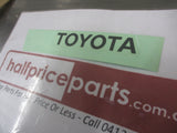 Toyota Starlet Genuine Rear Door Hatch Name Plate New Part