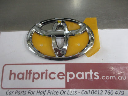 Toyota Corolla Genuine Rear Tail Gate Chrome Emblem New Part
