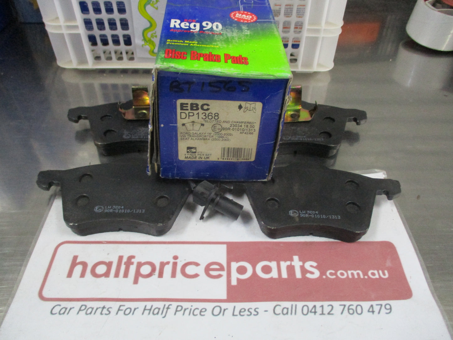 EBC Ultimax Front Brake Pad Set Suits VW Transporter/SEAT/Ford New Part