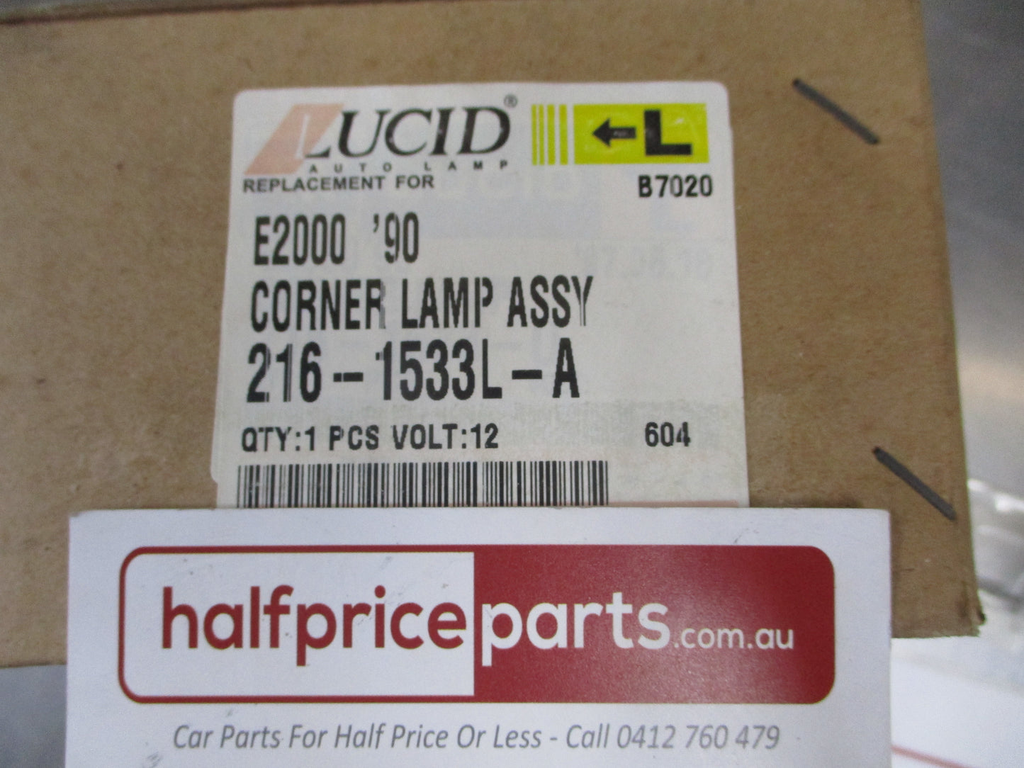 LUCID Front Left Indicator Park Light Suits Mazda E-Series SWB Van New Part