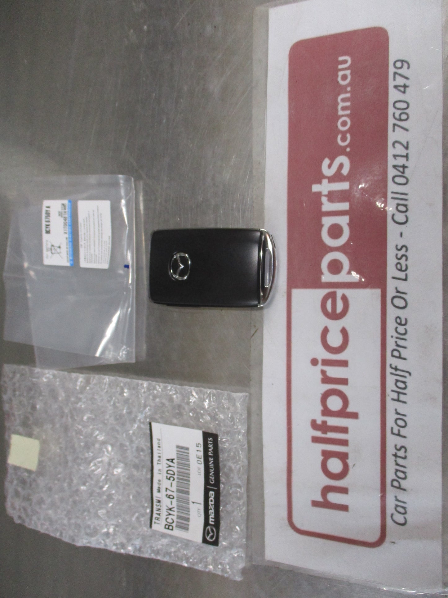 Mazda 3/ CX-30 Genuine 2 Button Remote Transmitter Keyless Entry New Part