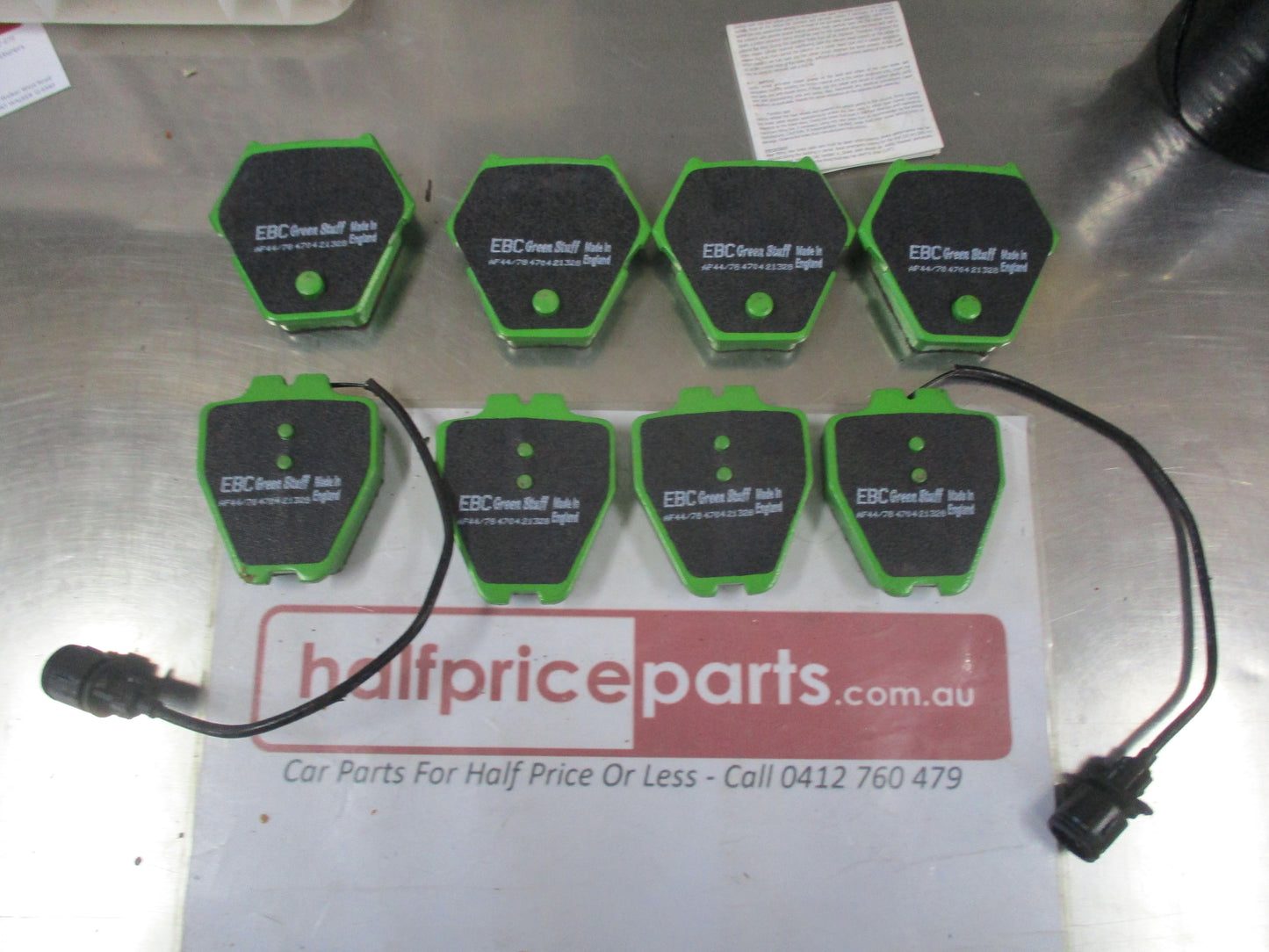 EBC Greenstuff Front Brake Pads Suits Audi A8/VW Passat New Part