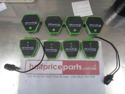 EBC Greenstuff Front Brake Pads Suits Audi A8/VW Passat New Part