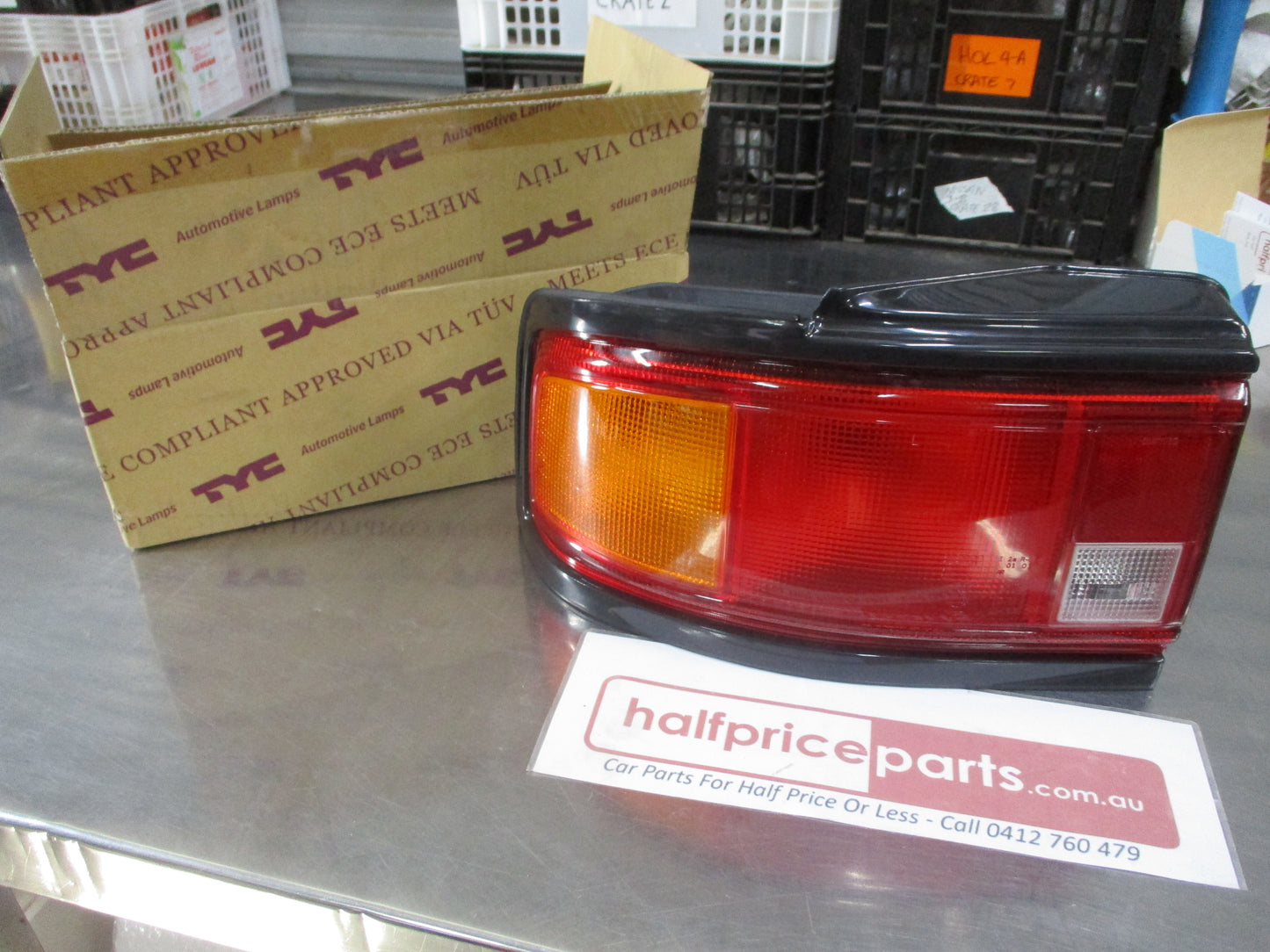 TYC Left Hand Combination Tail Light Suits Mazda 323 BG Sedan New Part