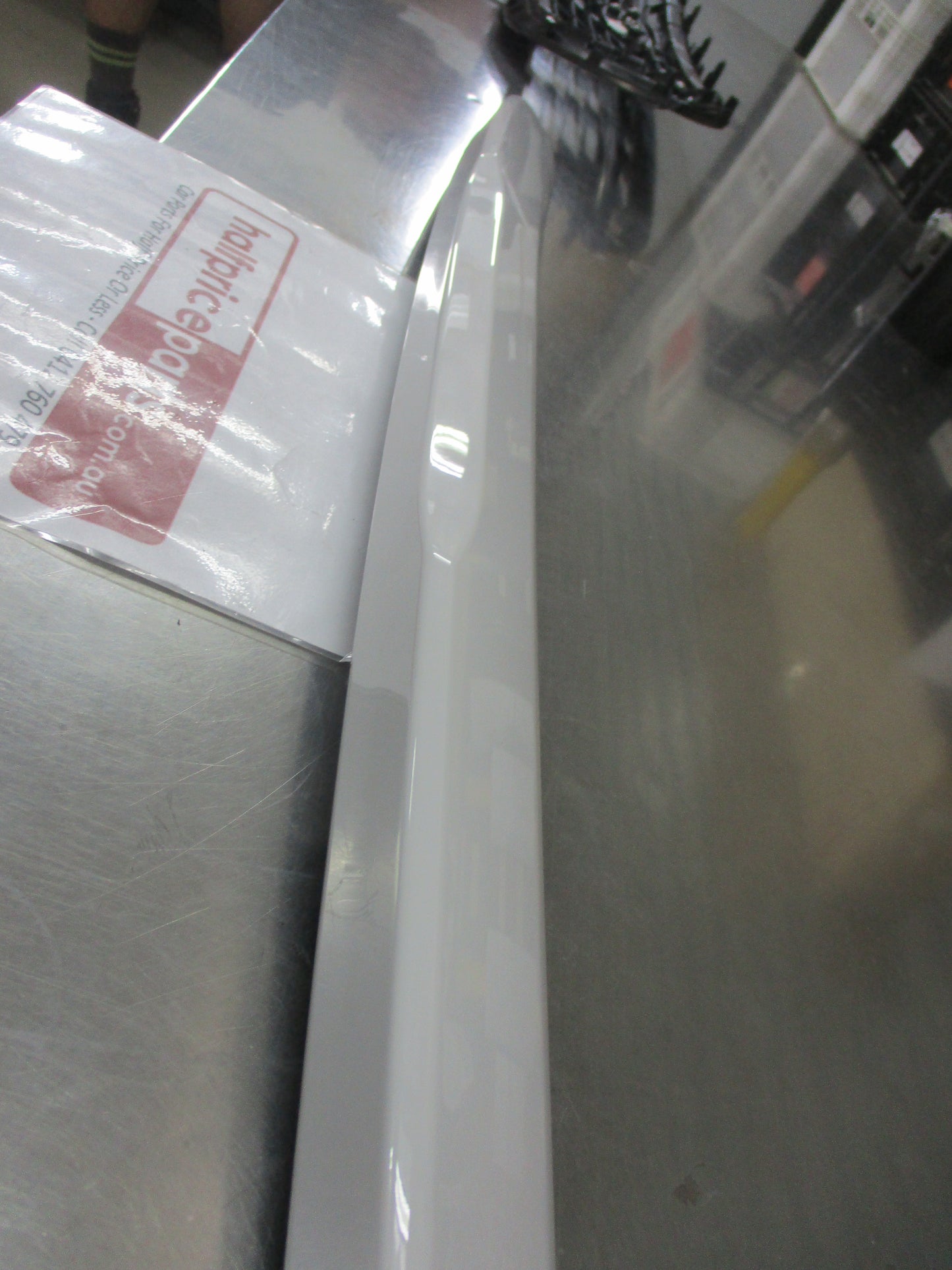 Subaru WRX Genuine Rear Boot Spoiler (White) New Part