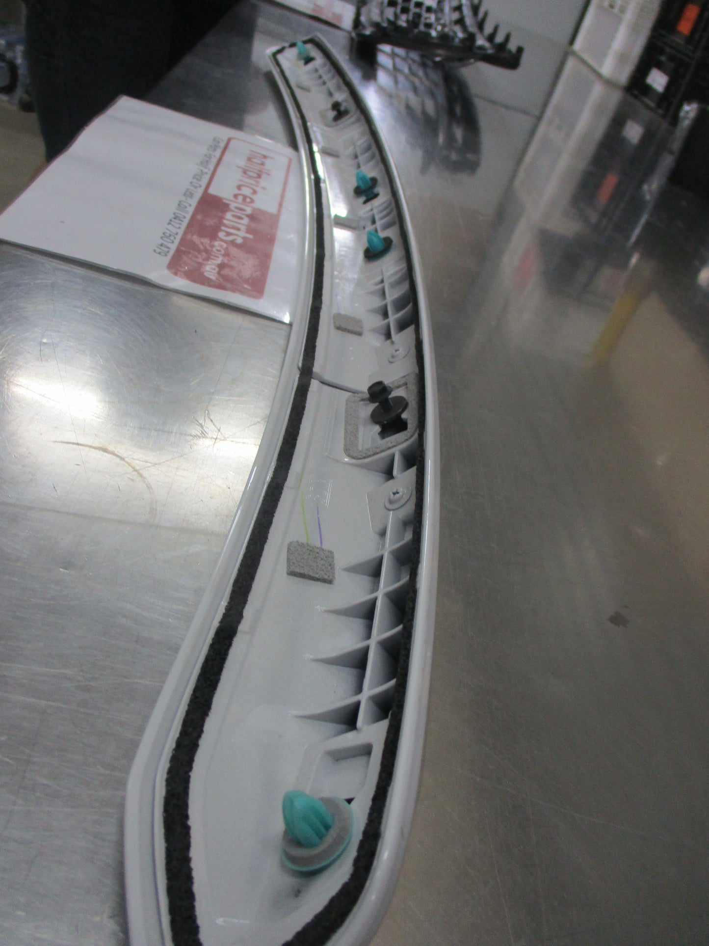 Subaru WRX Genuine Rear Boot Spoiler (White) New Part