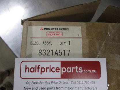Mitsubishi ASX Genuine Front Left Hand Bumper Fog Light Bezel New Part
