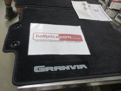 Toyota Granvia Genuine Front Carpet Mat Set New Part