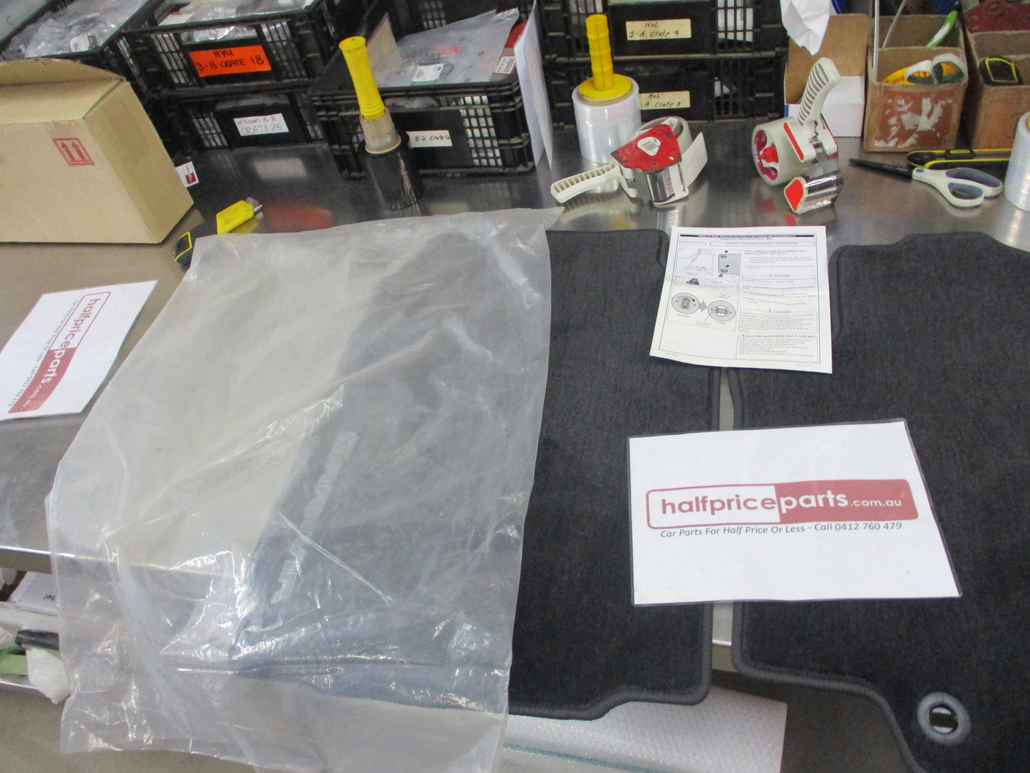 Toyota Granvia Genuine Front Carpet Mat Set New Part