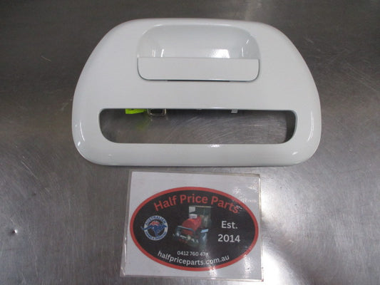 Mitsubishi Triton Genuine Rear Tail Gate Handle (Painted White) New Part