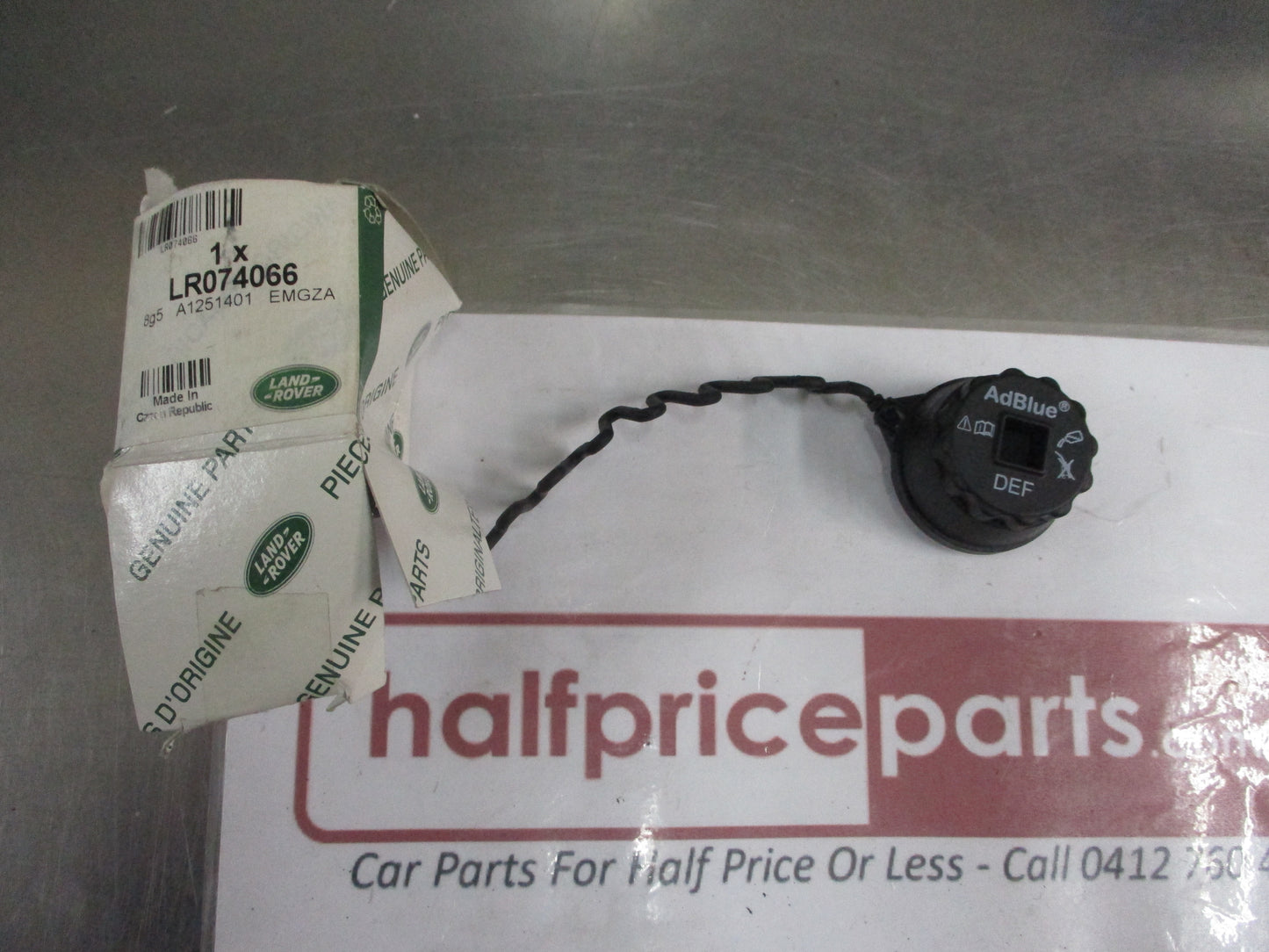Land Rover Evoque Genuine Ad Blue Cap New Part
