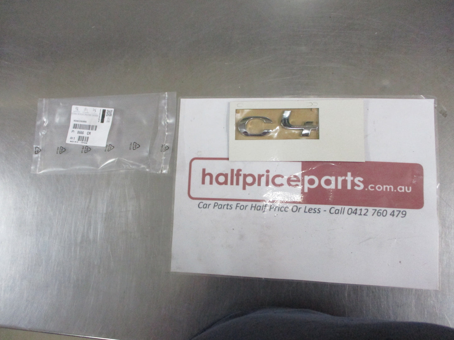 Citroen C4 Genuine Chrome Emblem New Part