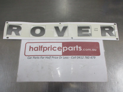 Land Rover Discovery LR3-LR4 Genuine Bonnet Emblem (ROVER) New Part