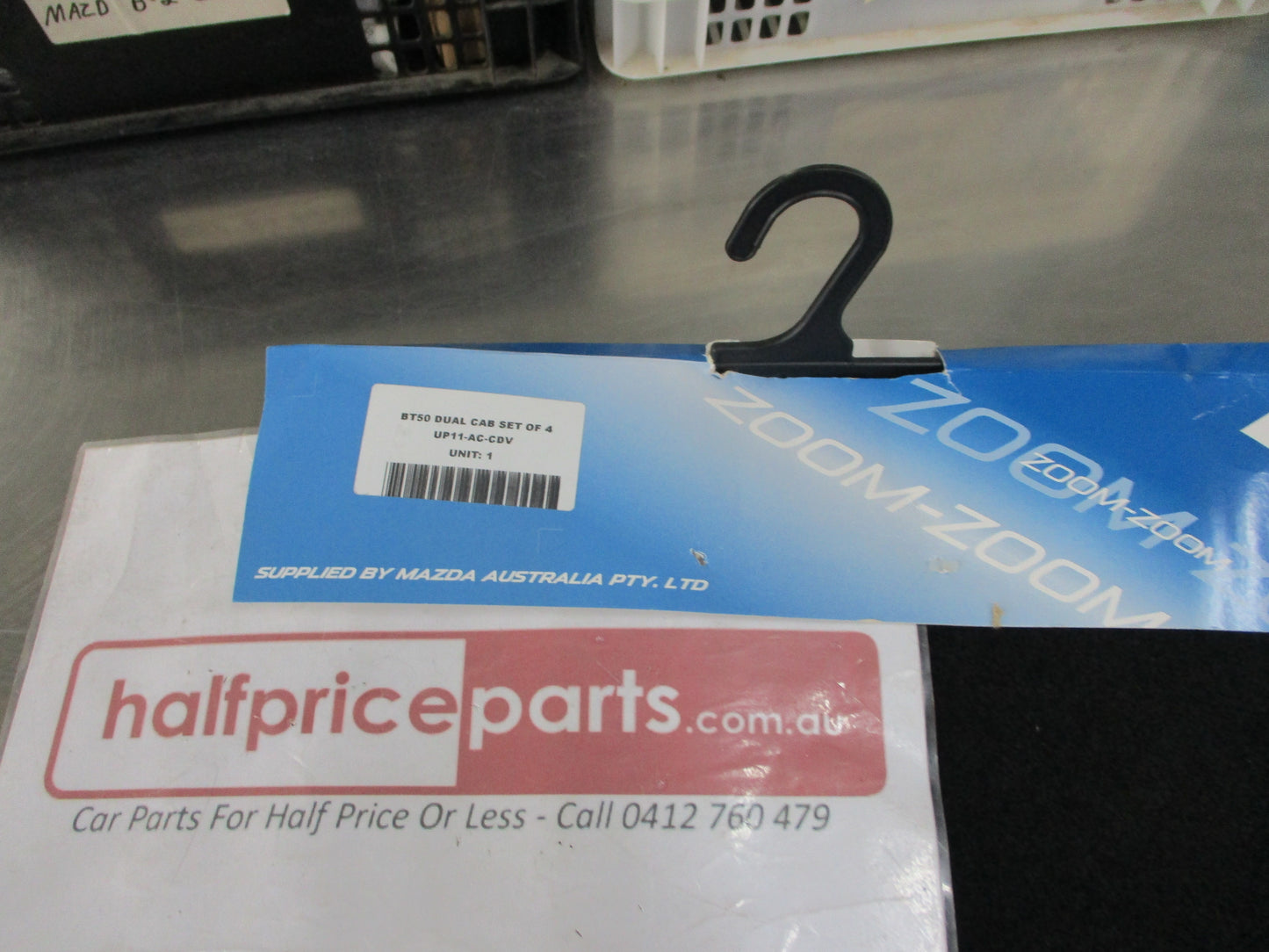 Mazda BT-50 UP-UR Dual Cab Genuine Factory Carpet Mat Set New Part