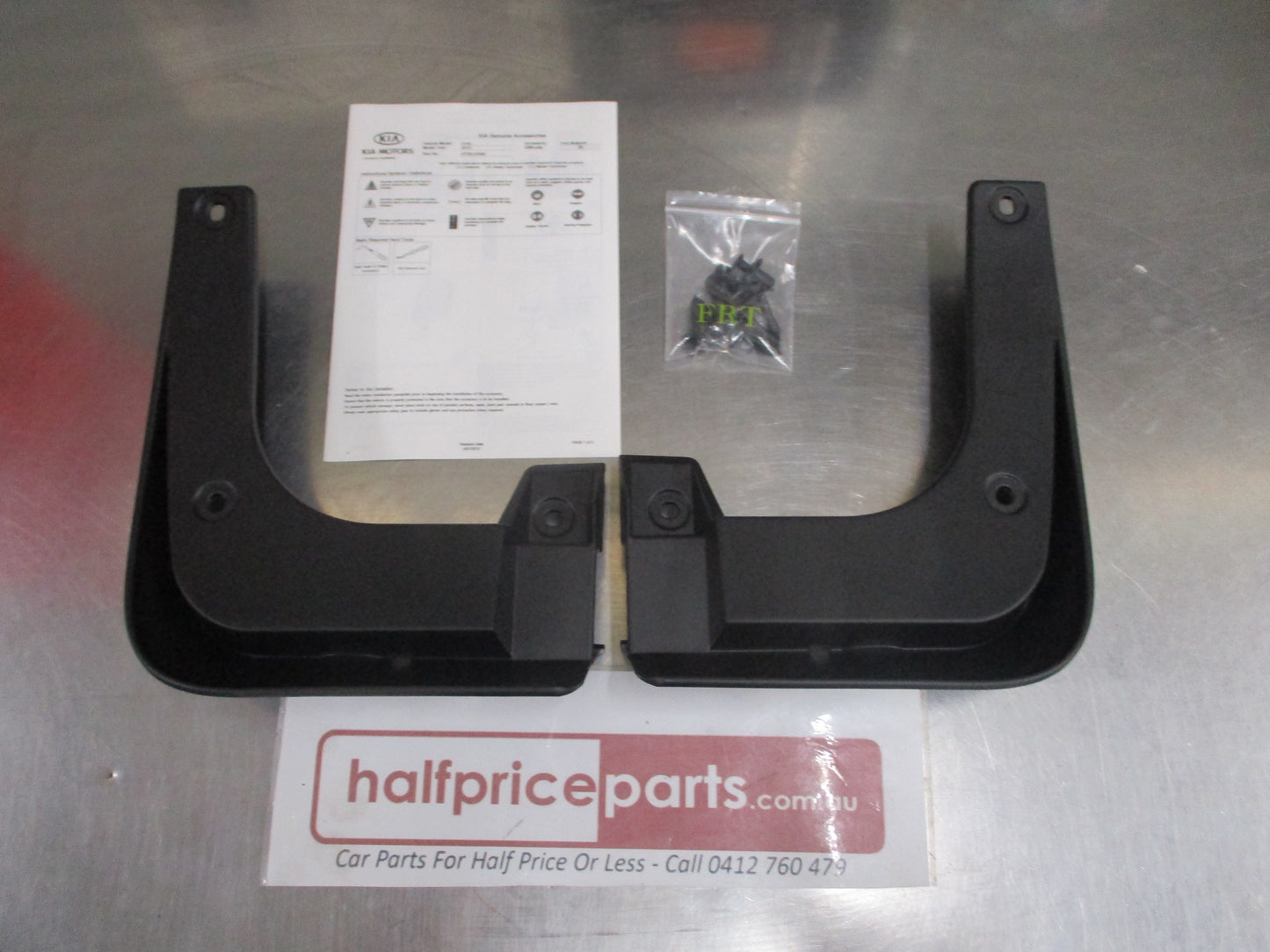 Kia Cerato/Forte/Forte Koup Genuine Front Mud Flap Set With Screws New Part