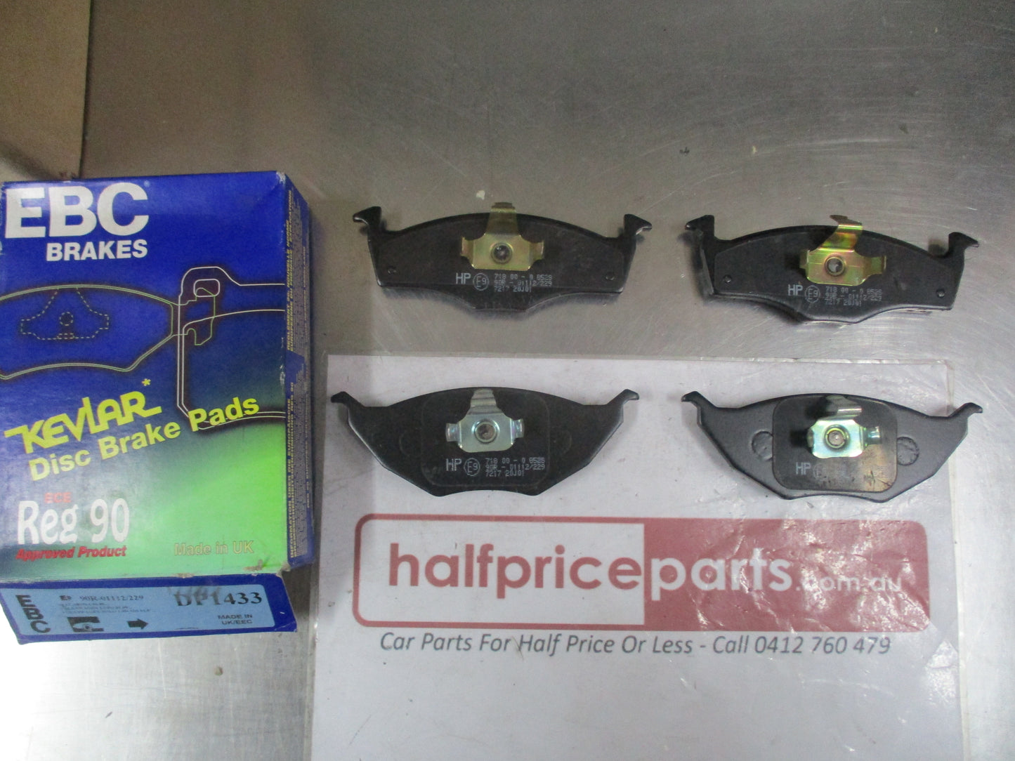 EBC Ultimax Front Brake Pads Suits VW Polo/Lupo And Seat Arosa New Part