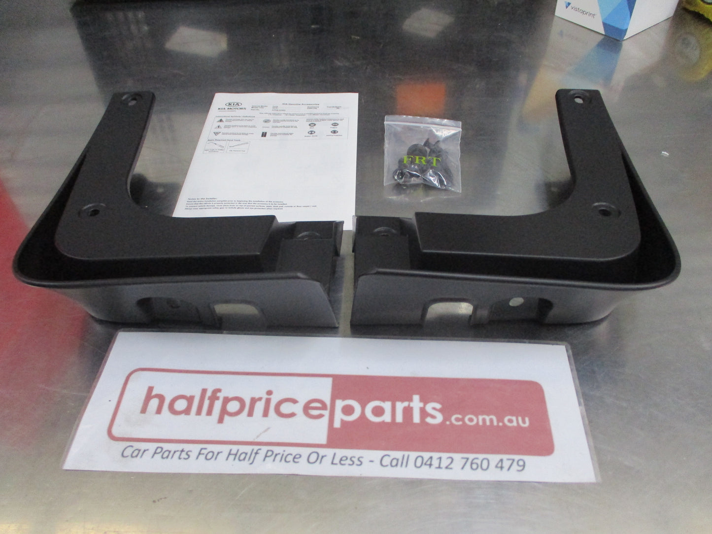 Kia Cerato/Forte/Forte Koup Genuine Front Mud Flap Set With Screws New Part