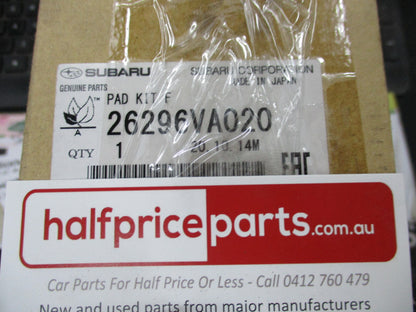 Subaru Liberty/Levorg Genuine Front Brake Pad Kit New Part