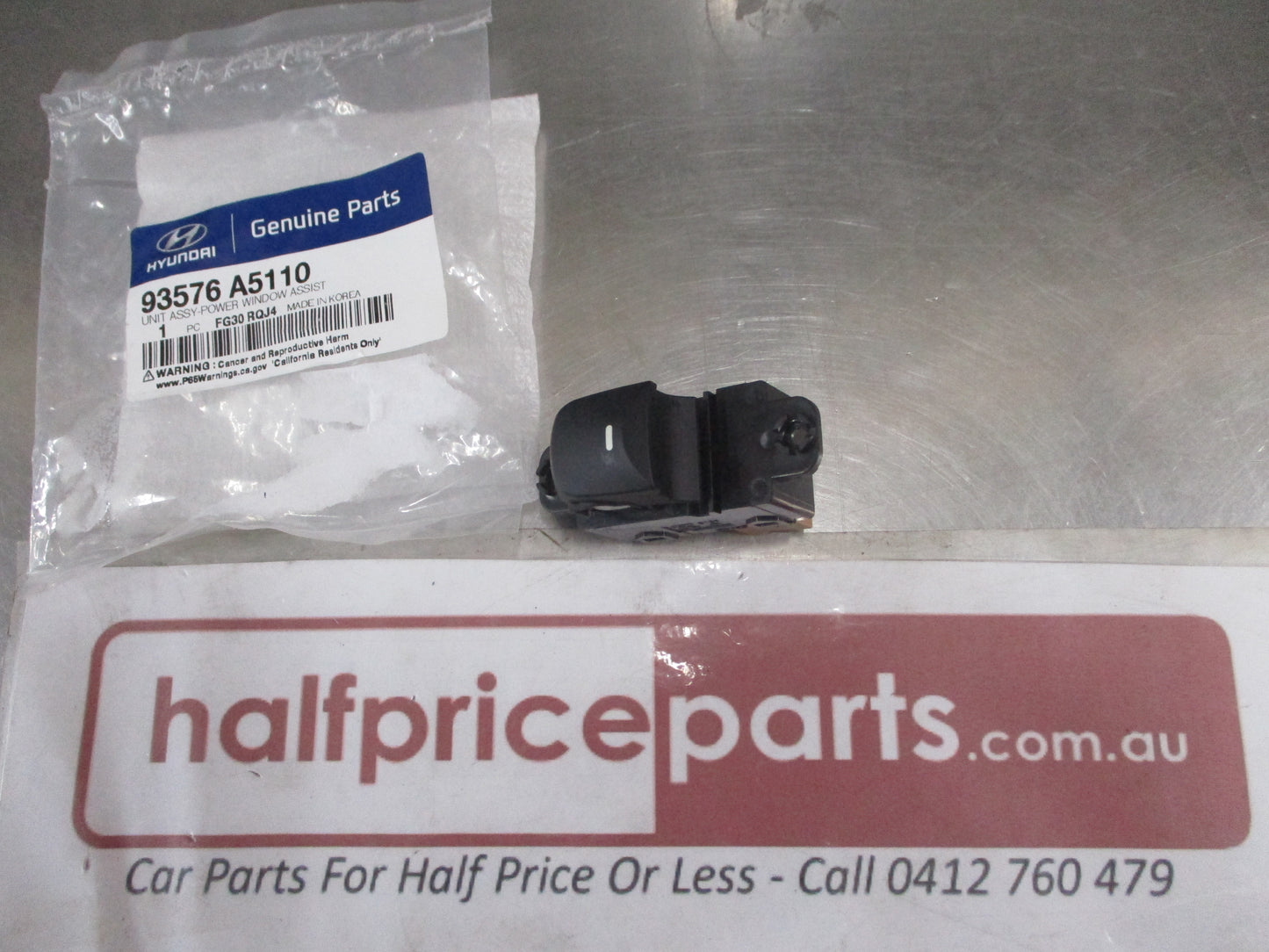Hyundai I30 Sedan Genuine Left Hand Rear Power Window Switch New Part