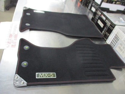 Mazda MX-5 ND Genuine Front Carpet Mat Set New Part