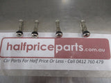 Holden Astra Genuine Stainless Tyre Valve Set Of 4 Only New Part