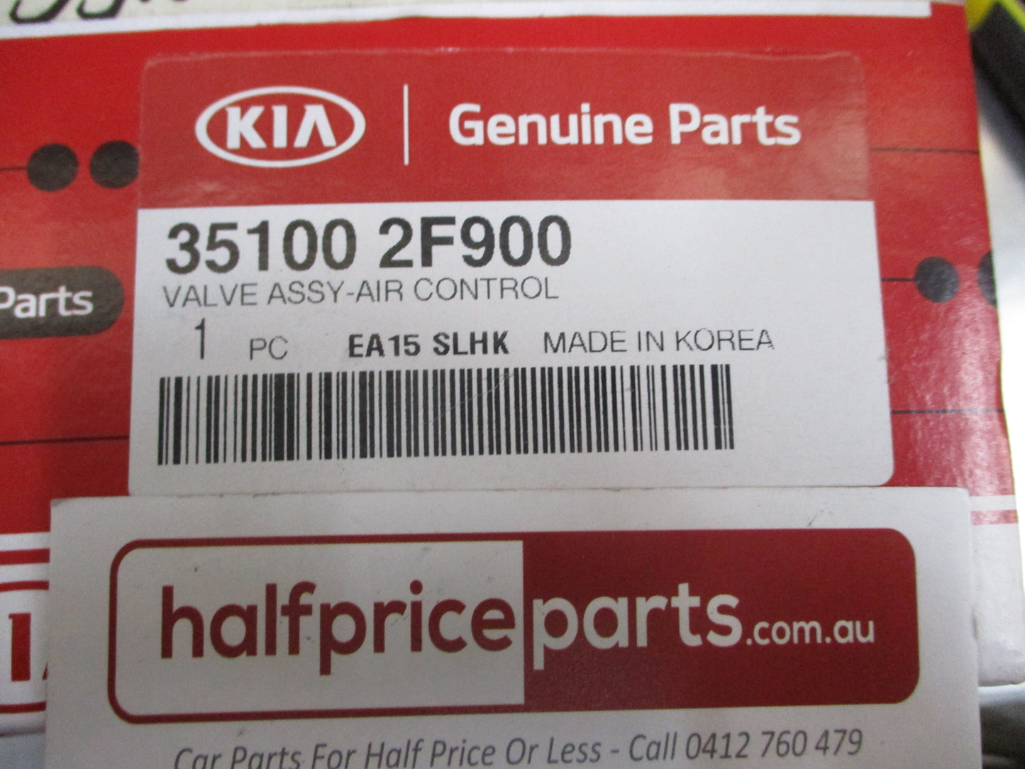 Kia Carnival/Sorento/Sportage Genuine Air Control Valve Assembly New Part