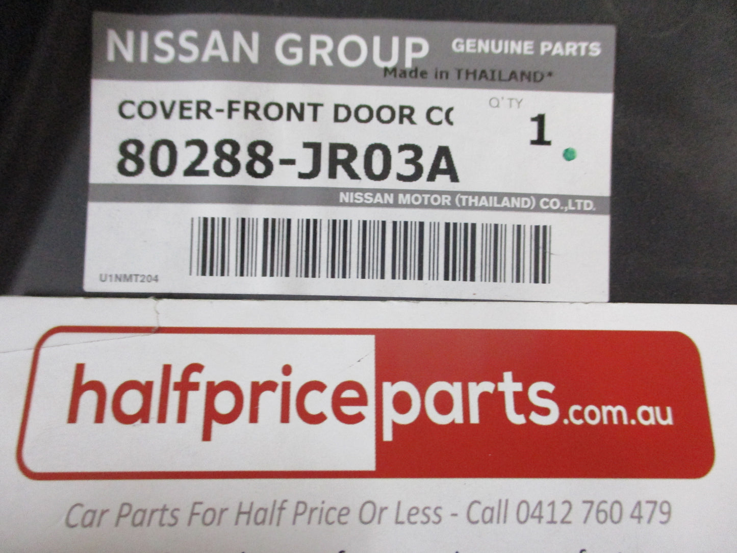 Nissan Navara D40 Thai Genuine Right Hand Front Door Corner Inner Trim Cover New Part