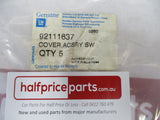 Holden VY-VZ Commodore/WK-WL Caprice Genuine Accessory Switch Blank Plug New Part