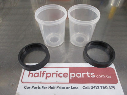 3M 16122 PPS Midi Cups & Collars 2 Pack 400mL 13.5oz Spray Paint Automotive Car New Part
