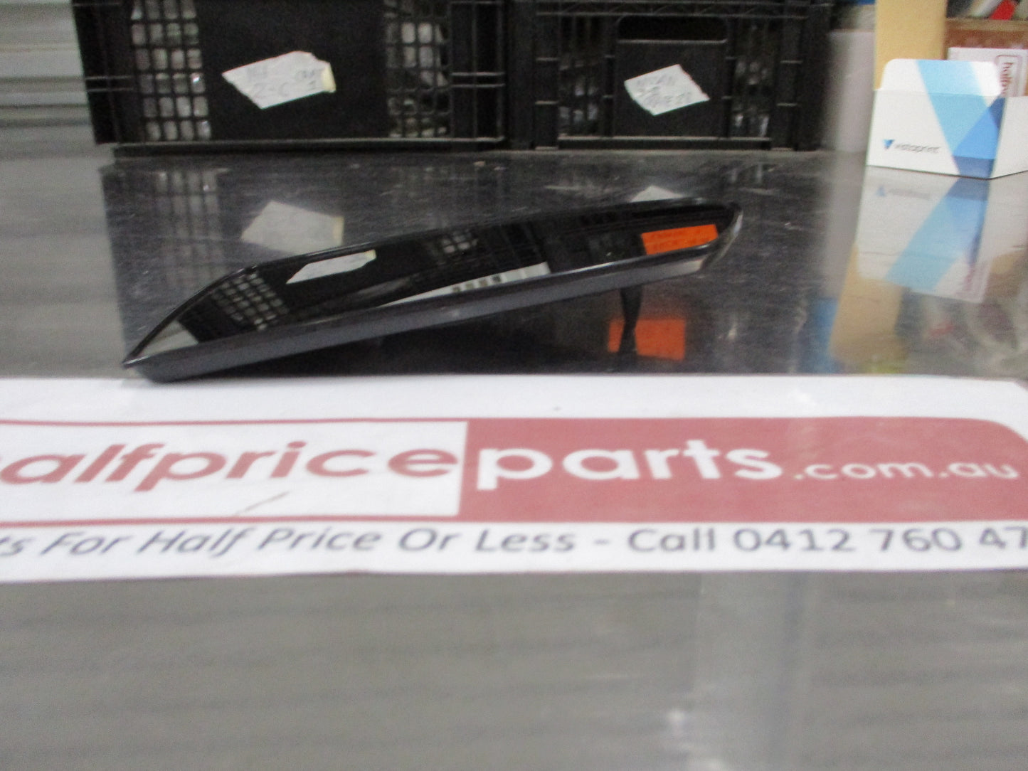 Kia Rio Genuine Left Hand Outside Mirror Glass And Holder New Part
