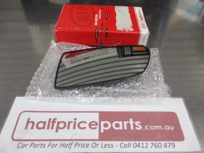 Kia Rio Genuine Left Hand Outside Mirror Glass And Holder New Part
