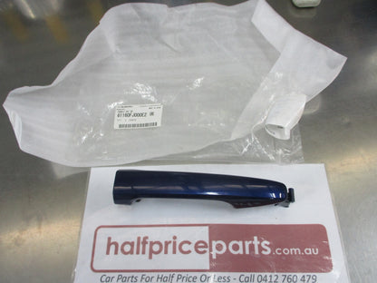 Subaru WRX-STI Genuine Outer Front Door Handle Left Or Right (Lapis Blue) New Part