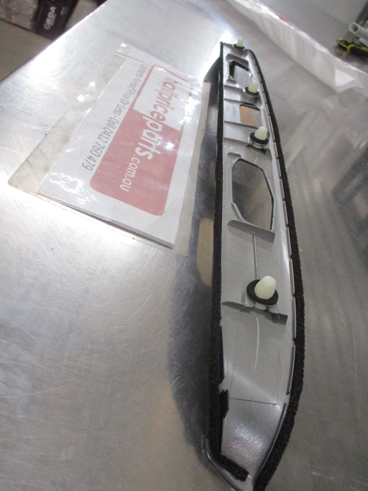 Honda Accord Genuine Rear Licence Garnish (Graphite Pearl) New Part