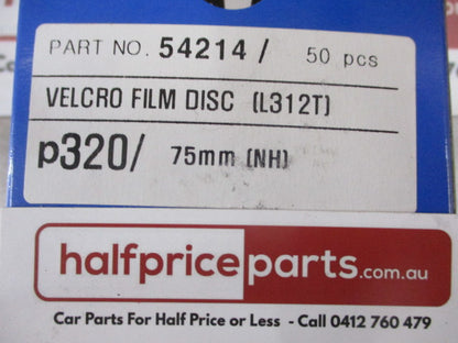 Sunmight Velcro Film Discs 75mm (Box Of 50) New Part