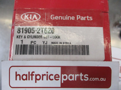 Kia Optima Genuine Key And Cylinder Lock And 2 Keys 2 Fobs New Part