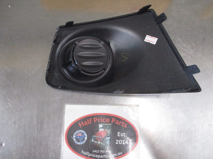 Mitsubishi Triton Genuine Left Hand Front Fog Light Cover Bezel (Factory Gray) Mew Part
