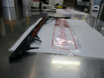 Honda Jazz Genuine Front Left Quarter Glass Garnish New Part