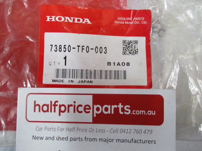 Honda Jazz Genuine Front Left Quarter Glass Garnish New Part