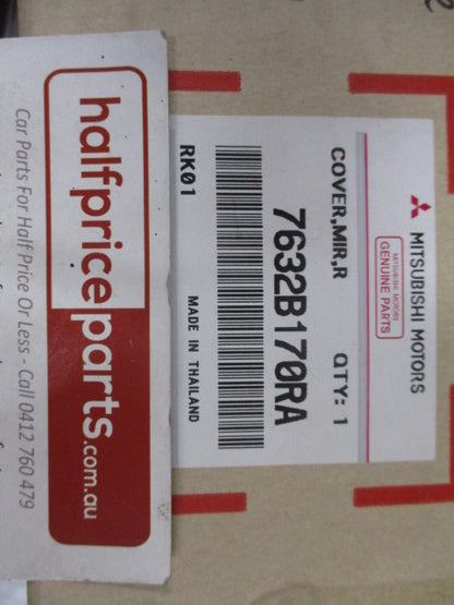 Mitsubishi Mirage Genuine Right Hand Outer Mirror Scalp (Red) New Part