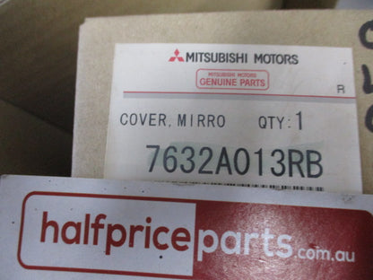 Mitsubishi Outlander Genuine Left Outer Mirror Cover Scalp (RED) New Part
