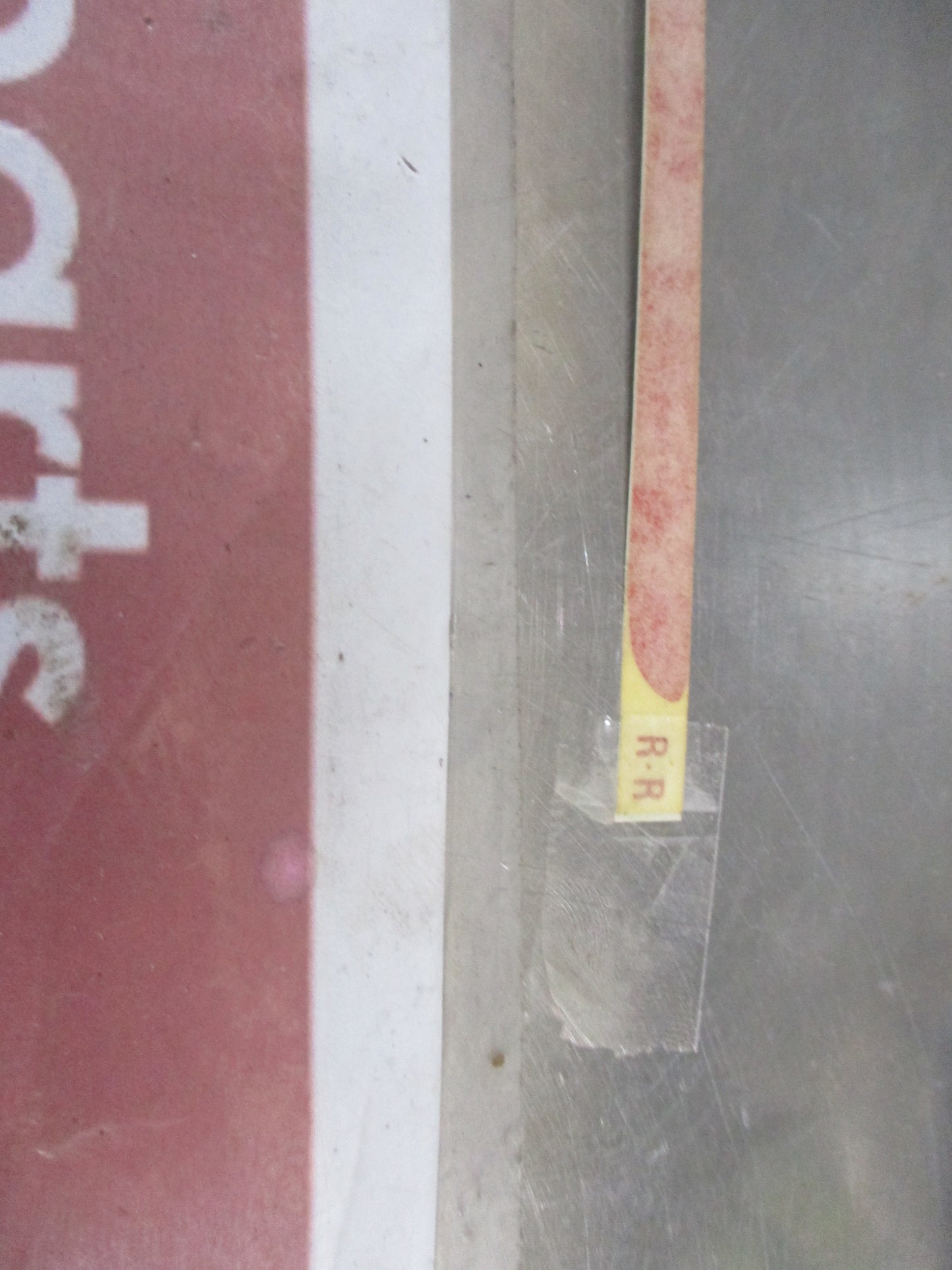 MAZDA 323 Genuine Right Hand Rear Bar Pin Stripe (RED) New Part